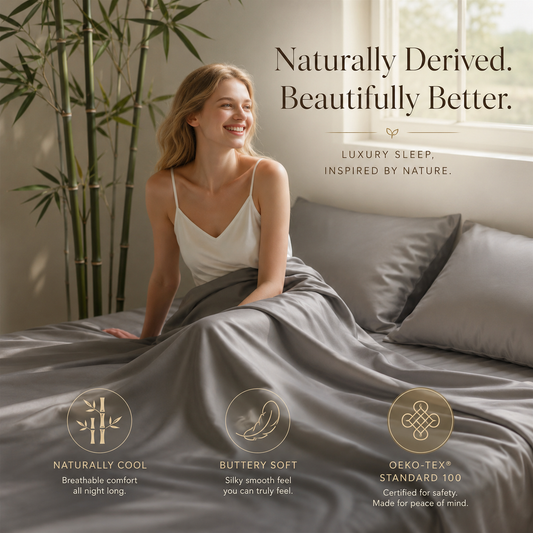 Zevella™ Signature Bamboo Sheets
The Luxury Hotel Feel, Every Night.